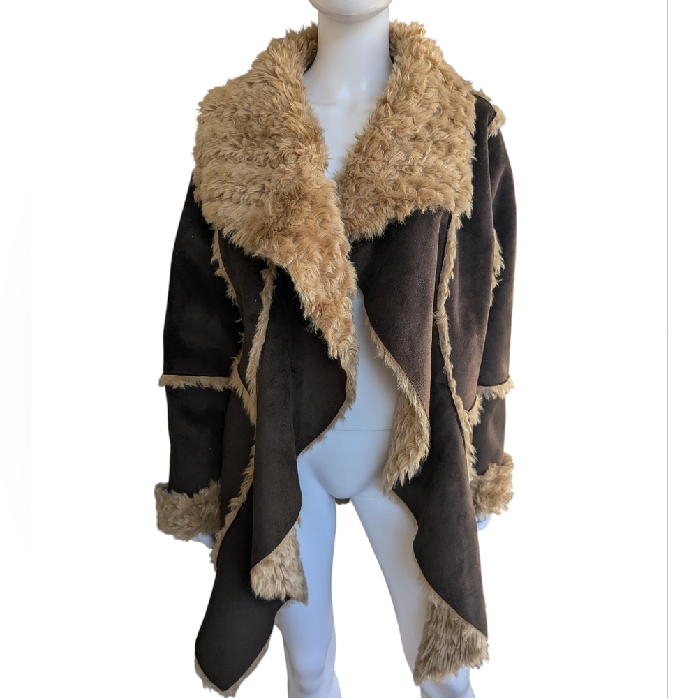 Fabulous Furs Chocolate Teddy Coat by Donna Salyers - Picture 2 of 8